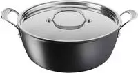 Tefal Kochtopf "Jamie Oliver Batch-Cooking Set Induktion 30 cm" Aluminium