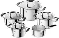 Zwilling Topf-Set "Poletto" Set, 5 Stk. tlg. Edelstahl
