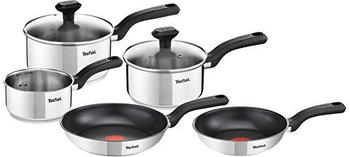 Tefal Comfort Max Kochgeschirr-Set Edelstahl 5-teilig