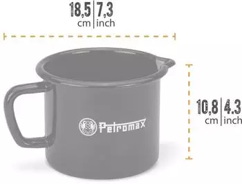 Petromax Milchtopf 1 L schwarz – Ein unverzichtbarer Begleiter für Outdoor-Küchen
