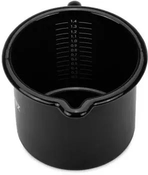 Petromax Milchtopf 1,4 L schwarz – Der ideale Begleiter für Ihre Küche: Petromax Milchtopf 1,4 L schwarz