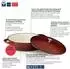 Kela Calido Bräter rund 28 cm 3,2l rot