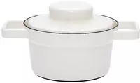 Riess 2102-212, RIESS Emaille Topf mit Deckel Aromapot - Truehomeware 16cm 0,75l