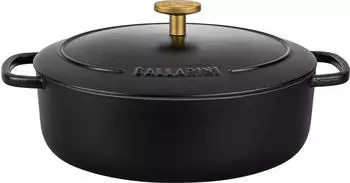 Ballarini Bellamonte Cocotte oval Ø23cm Schwarz