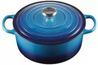 Le Creuset 10529, Le Creuset Br&auml;ter Signature rund 26 cm Azure