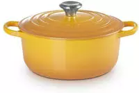 Le Creuset 17424, Le Creuset Br&auml;ter Signature rund 20 cm Nectar
