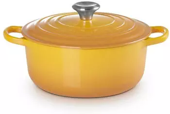 Le Creuset Tradition Br&auml;ter 20 cm rund nectar gelb
