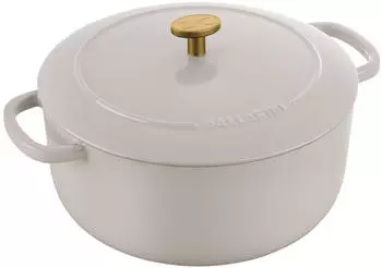Ballarini Bellamonte Cocotte 24 cm 4l elfenbein wei&szlig;