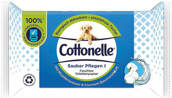 Hakle Cottonelle Feuchtes Toilettenpapier Sauber Pflegend (42 Stk.)