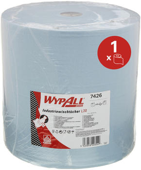 Kimberly-Clark 7426 Wypall L30 Wischtuch 3-lagig blau (670 Blatt)