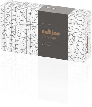 Satino Prestige Zellstoff Kosmetiktuch hochweiß (100 Stk.)