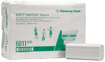 Kimberly-Clark Scott Natura Handtücher weiß 2-lagig (20 x 180 Stk.)