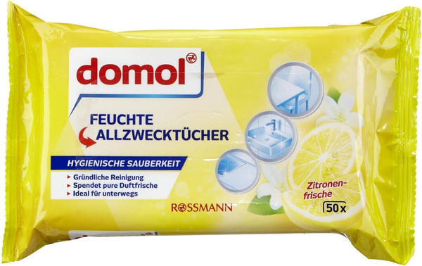 Domol Allzweck-Reinigungstücher Citrus (50 Stk.)