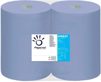 Papernet Industrieputztuchrollen 2-lagig blau (2 Stk.)