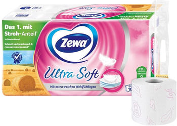 Zewa Toilettenpapier Ultra Soft 4-lagig (16 Rollen)