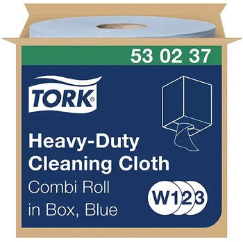 Tork 530237 W1/W2/W3 Reinigungstücher Extra-Stark blau