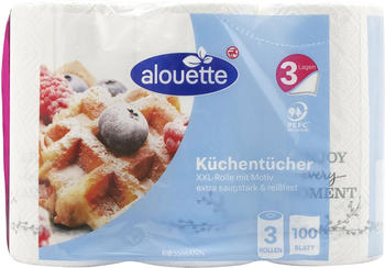 Alouette Küchenrollen 3-lagig (3 Stk.)