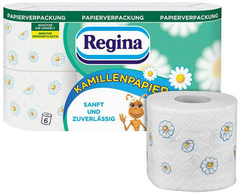 Regina Kamille Toilettenpapier 3-lagig (6 Rollen)