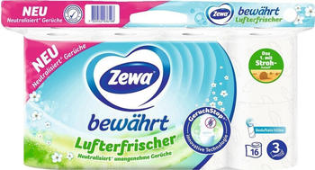 Zewa bewährt Lufterfrischer Toilettenpapier 3-lagig (16 Rollen)