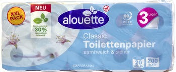 Alouette Toilettenpapier 3-lagig (20 Rollen)