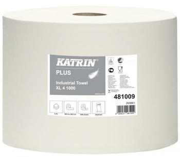 Katrin Plus 481009 XL 4 Putztuchrolle 4-lagig weiß (1 Stk.)