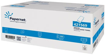 Papernet 421569 Papierhandtuch 2-lagig weiß (15 x 250 Stk.)