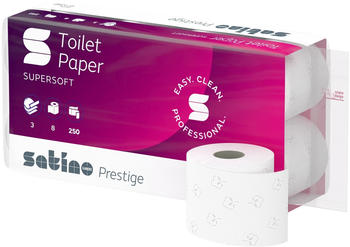 Satino by Wepa Prestige Toilettenpapier 3-lagig (64 Rollen)