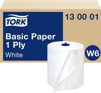 Tork 130001 Papierwischtücher weiß (6 Rollen)
