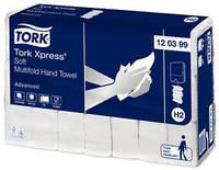 Tork 120399 Xpress Advanced Papierhandt&uuml;cher Multifold 21 x 34 cm, 2-lagig,...