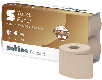 Satino by Wepa PureSoft MT1 Recycling Toilettenpapier 3-lagig (64 Rollen)