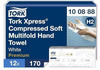 Tork 100888 Xpress Premium H2 Soft Multifold-Papierhandtücher 2-lagig weiß M-Falz (12 x 170 Stk.)