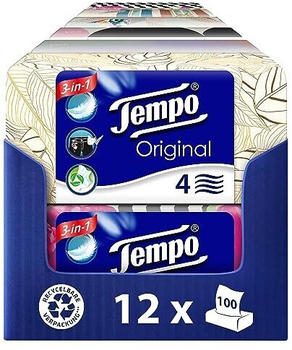 Tempo Original Taschentücher Duo-Box (12 x 100 Stk.)