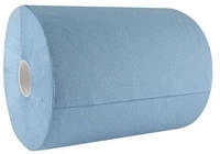 HYGOCLEAN Putzrolle, 2-lagig, blau, 380 x 350 mm 100% Recyclingpapier,...