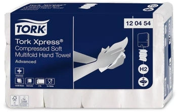 Tork Xpress&reg; Multifold Papierhandt&uuml;cher, H2, 32 x 21,2 cm 120454 , 1 Karton = 12 Packungen &agrave; 200 T&uuml;cher
