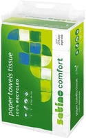 Satino Papierhandtuch 275300 24x24cm 2lg Z-Falz hw 3.750Bl.