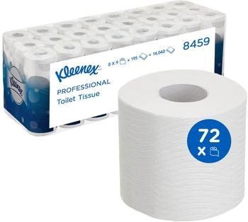Kleenex 8459 Toilettenpapier 3-lagig (72 Rollen)