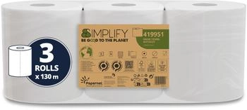 Papernet Rollenhandtuch Simplify 419951 2lg. 130m 3St.