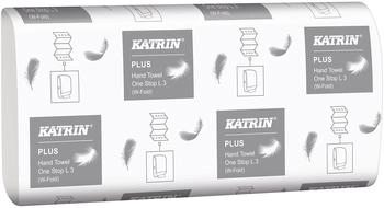 Katrin Plus One Stop L 3 Papierhandtuch, 23,5 x 34 cm 344013 , 1 Karton = 21 Packungen &agrave; 90 T&uuml;cher