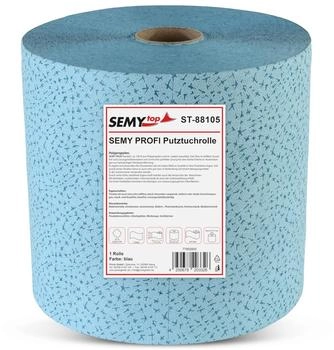 Semy Top Putztuchrolle, blau 1 Rolle = 300 Blatt