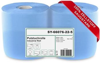 Hypafol Sobsy Putztuchrolle, Industriepapierrolle ⵁ 25 cm, 2-lagig 1 Karton = 2 Rollen &agrave; 500 Blatt