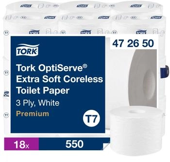 Tork Toilettenpapier 3-lagig 18 Rollen wei&szlig;