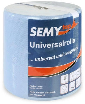 Semy Top ST-88785 Handtuchrolle 2-lagig blau (6 Stk.)