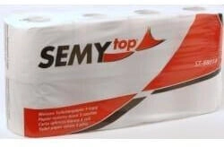 Plock Semy Toilettenpapier, 8 x 250 Blatt, 3-lagig, hochweiß, motivgeprägt - ST-88014