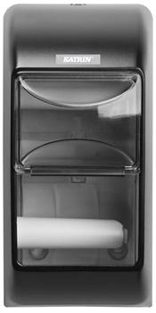 Katrin Toilettenpapierspender 2Rollen schwarz