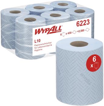 Kimberly-Clark WYPALL Wischtuch Reach 6223 1lagig blau 6x430 Bl./Pack.