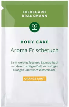 Hildegard Braukmann Body Care Aroma Frischetücher Orange Mint (05528)