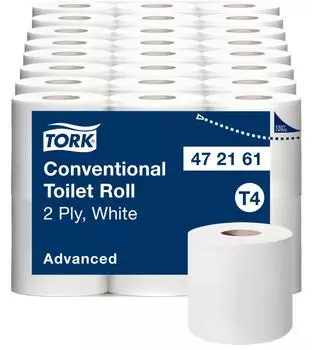 Tork Toilettenpapier 2-lagig Geruchsneutral 48 Stück à 200 Blatt