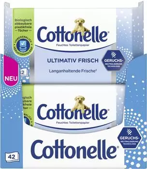 Hakle Ultimativ Frisch Toilettenpapier feucht DEODYCYLX-Technologie 504 St