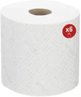 WypAll&reg; L20 Wischt&uuml;cher, 2-lagig, wei&szlig; 7261 , 1 Paket = 6 Rollen &agrave; 550...