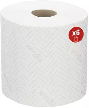 Kimberly-Clark L20 Wischt&uuml;cher 2-lagig wei&szlig; 7261 1 Paket = 6 Rollen &agrave; 550 T&uuml;cher = 3300 T&uuml;cher